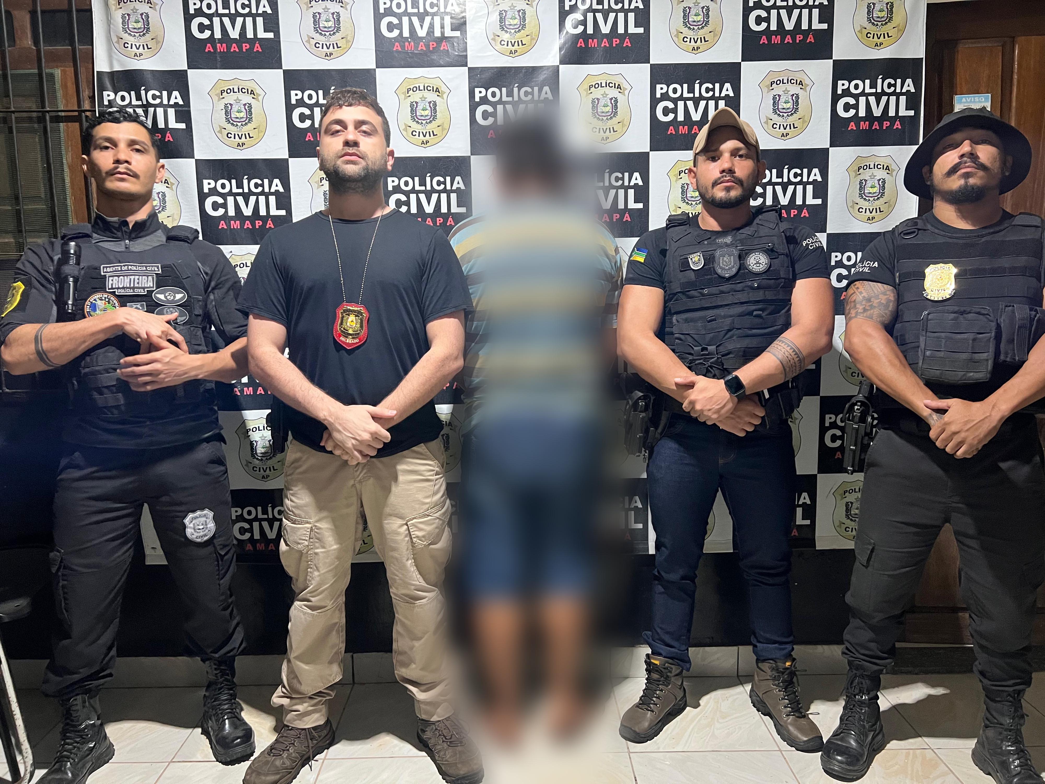 EM TARTARUGALZINHO, POLÍCIA CIVIL PRENDE HOMEM CONDENADO JUDICIALMENTE PELA PRÁTICA DO CRIME DE ESTUPRO DE VULNERÁVEL